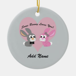 バニーがお前を愛してる！ セラミックオーナメント