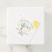 バニーがのまわりにOne The Sun Boys 1st Birthday フェイバータグ (インサイチュ)