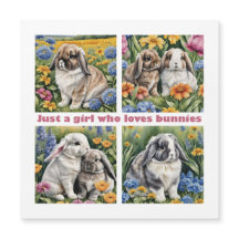 バニーが大好きな女の子だ