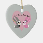 バニーが好きなの！ セラミックオーナメント (右)