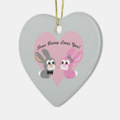 バニーが好きなの！ セラミックオーナメント (左)