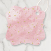 バニーが来たぞ！イースターベイビーシャワー フェイバータグ (裏面)