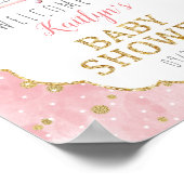 バニーが来たぞ！ベビーシャワーへようこそ ポスター (角)