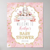 バニーが来たぞ！ベビーシャワーへようこそ ポスター (正面)