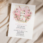 バニーが赤ちゃんシャワーを浴びる途中 招待状