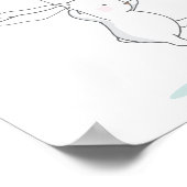 バニーが飛ぶ ポスター (角)