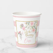 バニーが1杯パーティーする 紙コップ (裏面)