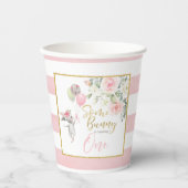 バニーが1杯パーティーする 紙コップ (正面)