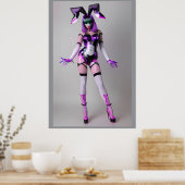 バニーとして提示 ポスター (キッチン)