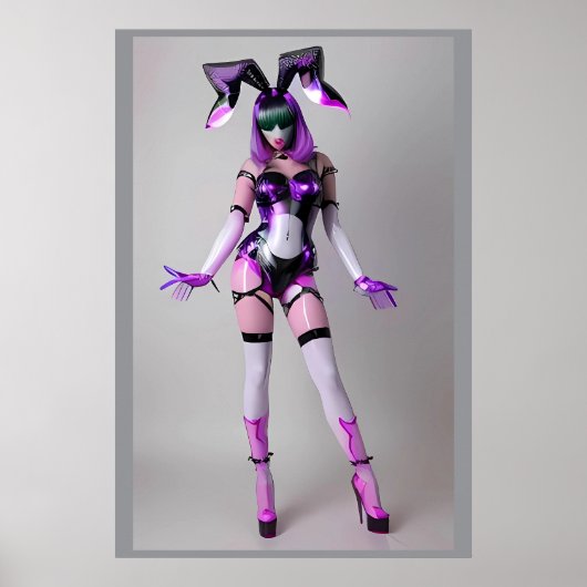 バニーとして提示 ポスター (正面)