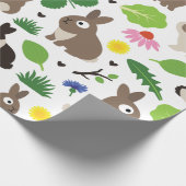 バニーとそのトリート ラッピングペーパー (角)