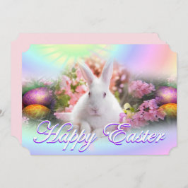 バニーとのハッピーイースター 招待状