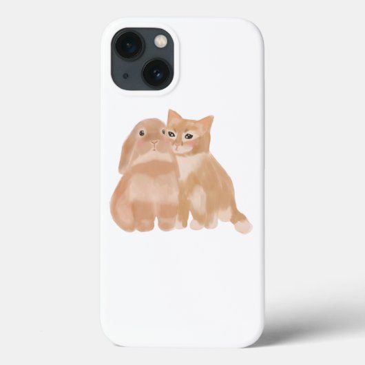 バニーとキャット！ケース Case-Mate iPhoneケース (裏面)