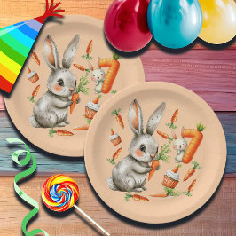 バニーとキャロッツ7th誕生日パーティー ペーパープレート