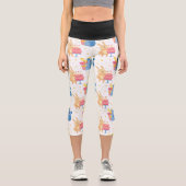 バニーとコアラが子供誕生日パーティーに参加 カプリレギンス (正面)