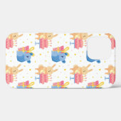 バニーとコアラが子供誕生日パーティーに参加 Case-Mate iPhoneケース (裏面 (横))