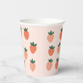 バニーとストロベリー 紙コップ (右)