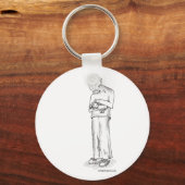 バニーとゾンビ キーホルダー (正面)