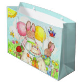 バニーとバグの抱き枕 ラージペーパーバッグ (裏面アングル)