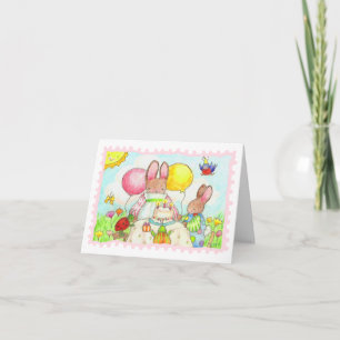 バニーとバグの誕生日カード カード