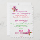 バニーとバスケットカスタム狩り1stイースターエッグ 招待状 (裏面)