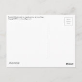 バニーとブルーボネット ポストカード (裏面)