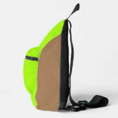 バニーと亀とコーヒーカップ買私にコーヒー スリングバッグ (右)