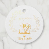 バニーと小枝 フェイバータグ (正面)