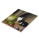 バニーと野菜の静物詩 タイル (側面)