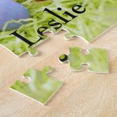 バニーと雛の姿はイースターの卵で籠に乗っていた。 ジグソーパズル (側面)