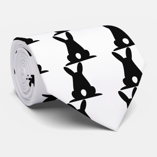 バニーのお尻 ネクタイ (ロール)