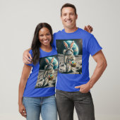 バニーのような顔 Tシャツ (ユニセックス)