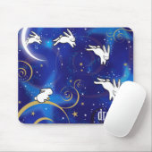 バニーのカウント マウスパッド (マウス)