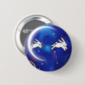 バニーのカウント 缶バッジ (正面&裏面)