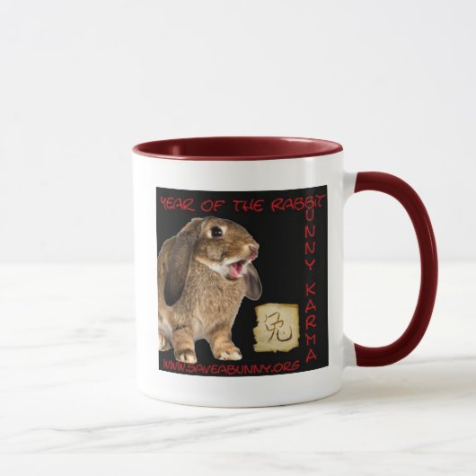 バニーのカルマ! マグカップ (右)