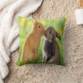 バニーのキス クッション (ブランケット)