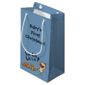 バニーのスリッパを持つレスリーPatricelliの歌うベビー スモールペーパーバッグ (正面アングル)