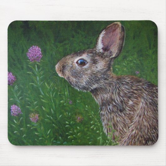 バニーのマウスパッド マウスパッド (正面)