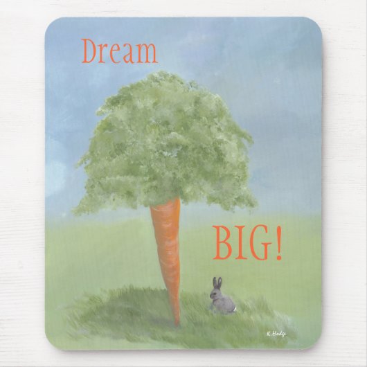 バニーのマウスパッド マウスパッド (正面)