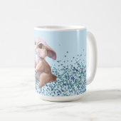 バニーの中にはマグが大好きなものもある コーヒーマグカップ (正面右)