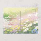 バニーの中にはミスター&ミセスが大好きな人もいる。 ポストカード (裏面)