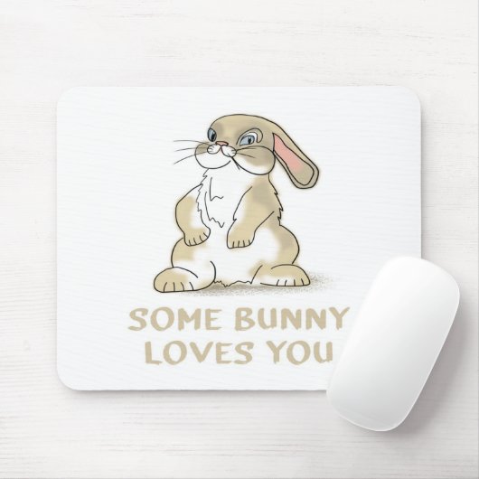 バニーの中には君を愛するものもいる | Bunnyギフト マウスパッド (マウス)