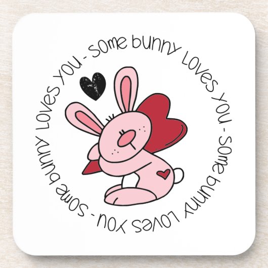 バニーの中には、あなたを愛するものもいる コースター (正面)