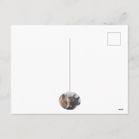 バニーの中には、あなたを愛するものもいる シーズンポストカード (裏面)