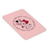 バニーの中には、あなたを愛するものもいる マグネット (右側)