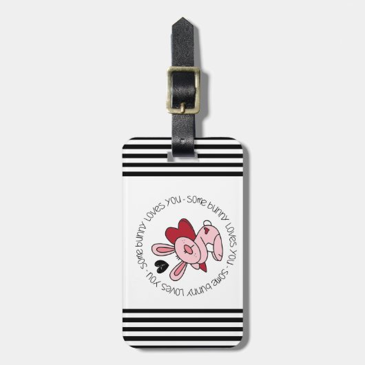 バニーの中には、あなたを愛するものもいる ラゲッジタグ (正面縦)
