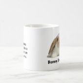 バニーの仏教のTaglineのマグ コーヒーマグカップ (中央)