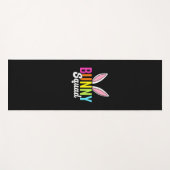 バニーの分隊、イースターウサギの耳に一致、イースターp ヨガマット (正面(横))