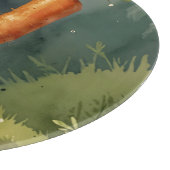 バニーの夢：お洒落ガラスのカッティングボード カッティングボード (角)