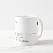 …バニーの奴隷であるかもしれません コーヒーマグカップ (正面右)